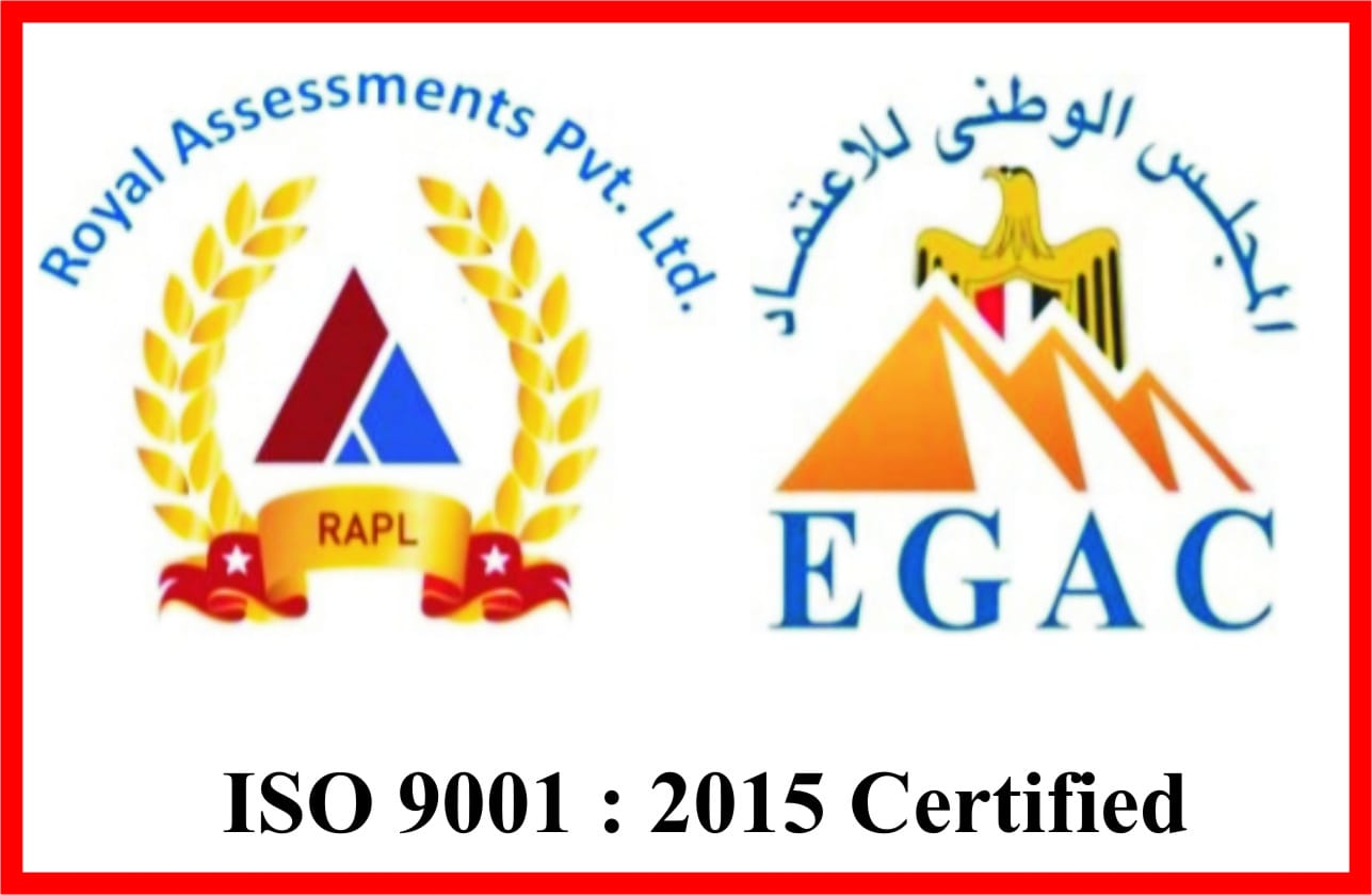 ISO 9001:2015 Certified