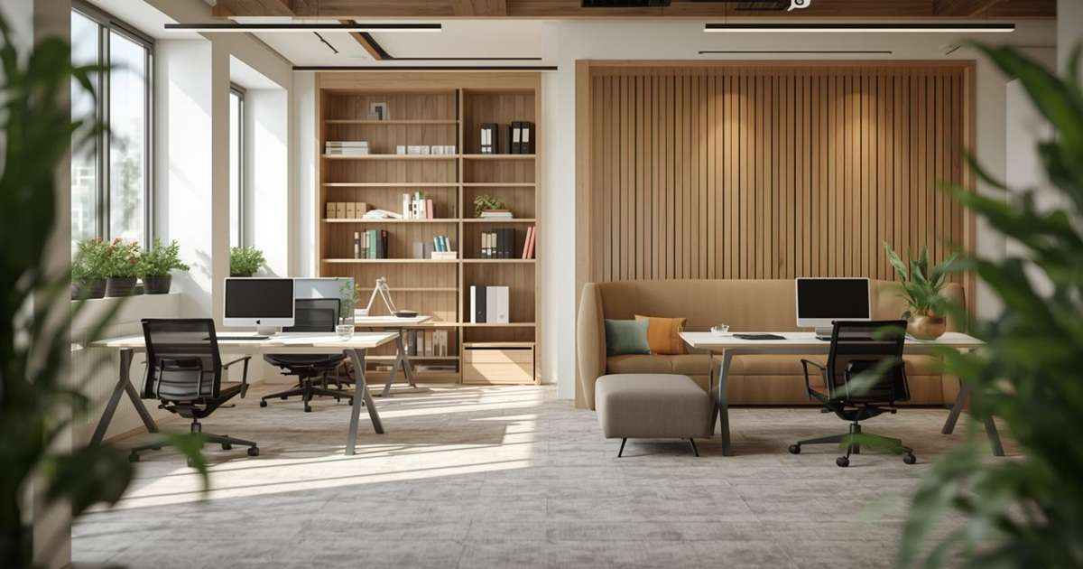 Contemporary commercial office building